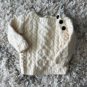 Irish wool sweater